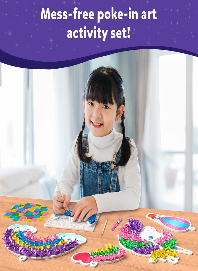 Skillmatics Poke-in Art - Unicorn Dream Decor, DIY Craft Kits, Mess-Free Fun, Creative Activity, Gifts for Kids Ages 4, 5, 6, 7, 8, 9 - Image 2